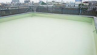 東京都江戸川区雨漏り防水工事施工完了